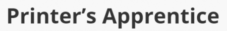 Promo codes Printer's Apprendice