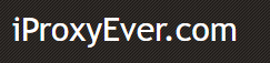Promo codes iProxyEver.com